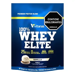 Proteina Whey Elite 5 Libras Vitanas Vainilla